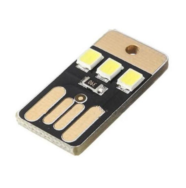 LED Card 3 LEDs Koud Wit USB-A